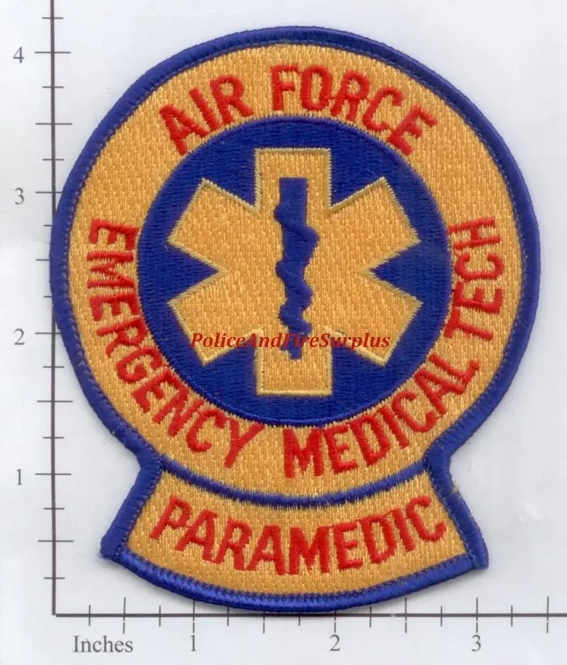 United States - Air Force Emergency Medical Technician Paramedic Patch V1 1