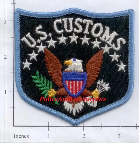 United States - Customs Patch V1 Vintage 1