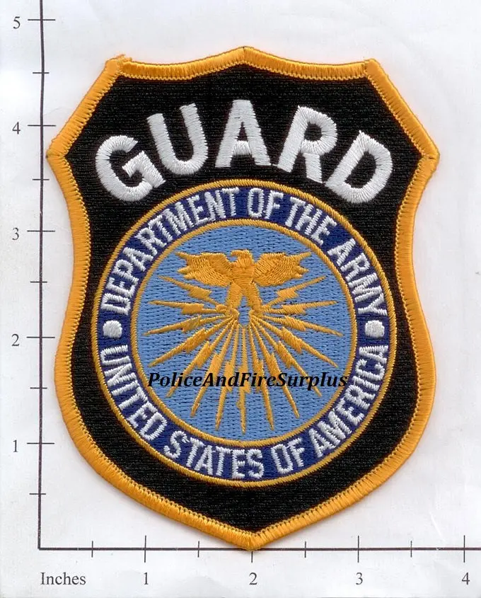 United States -  Dept Of The Army Guard Police Dept Patch 1
