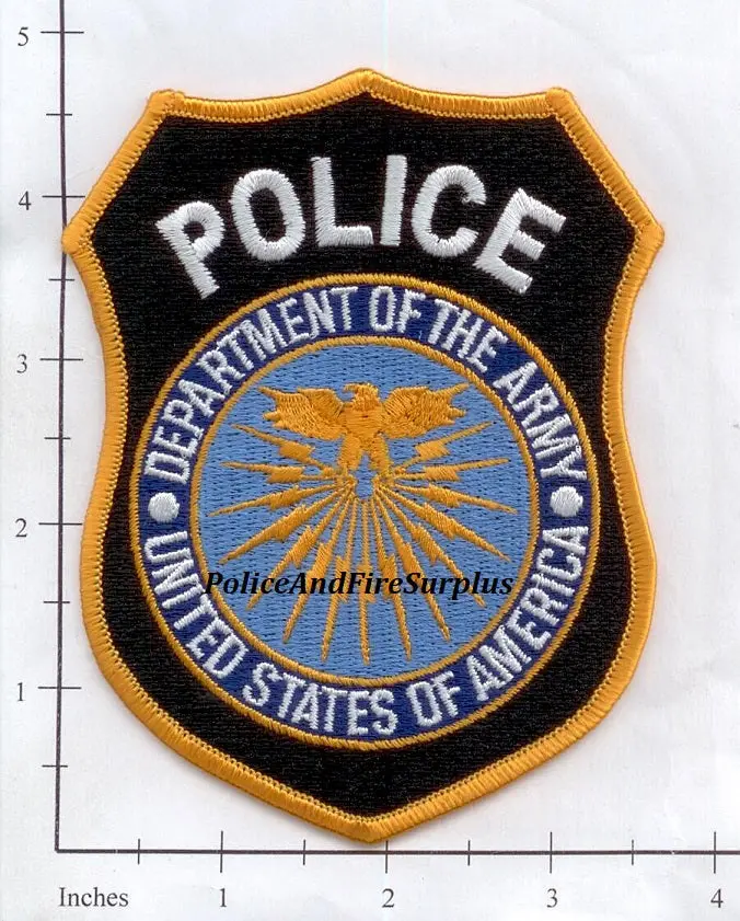 United States -  Dept Of The Army Police Dept Patch V1 1