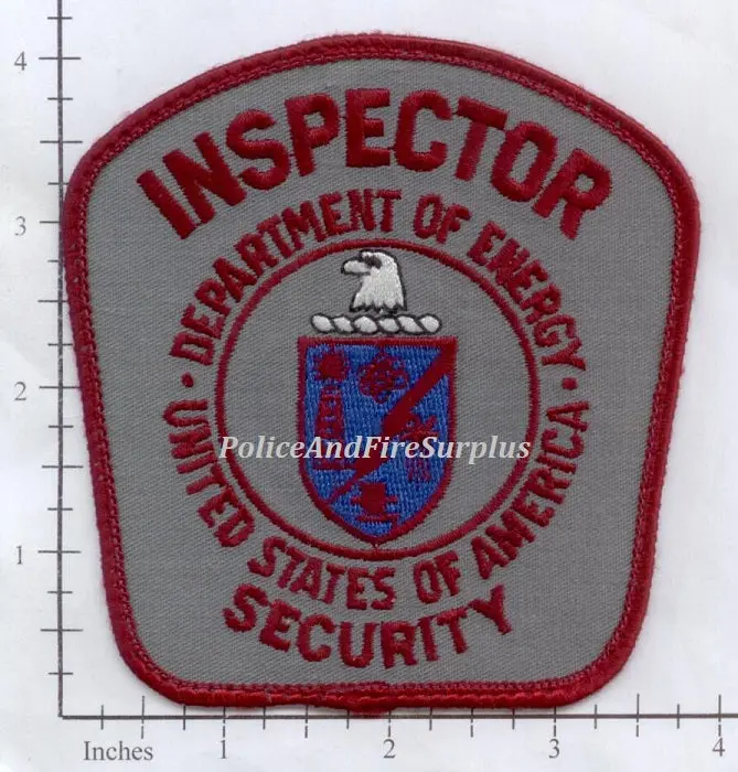 United States -  Energy Dept Security Inspector Police Patch 1