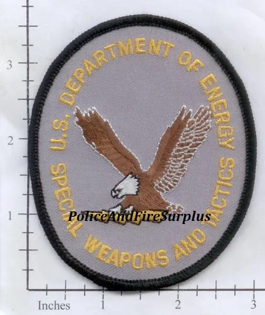 United States -  Energy Dept Swat Police Patch 1