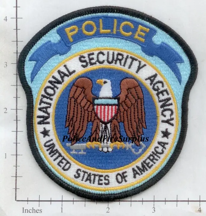 United States -  National Security Agency Police Dept Patch V2 1