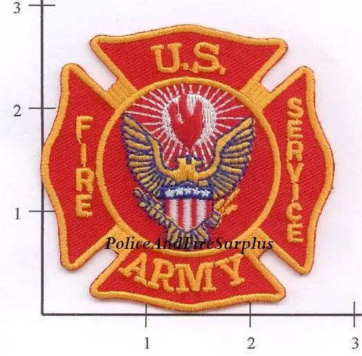 United States -  Us Army Fire Service Patch 1