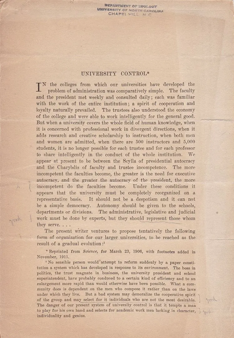 University Control 1