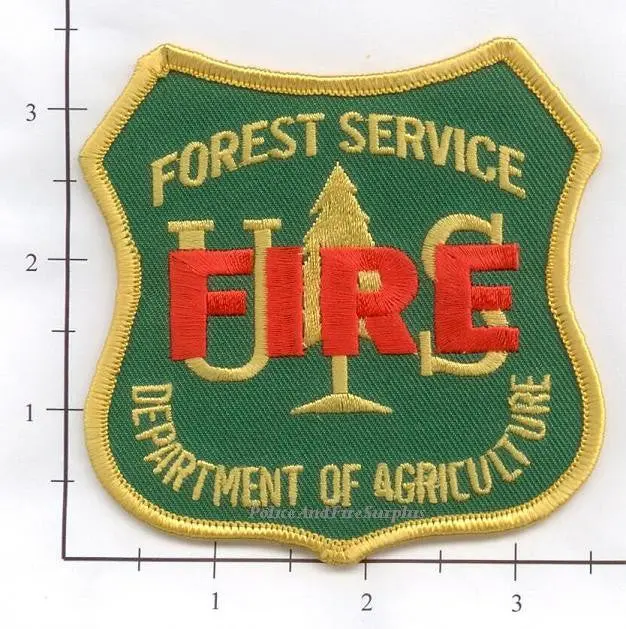 Us Forest Service - Fire - Fire Dept Patch 1