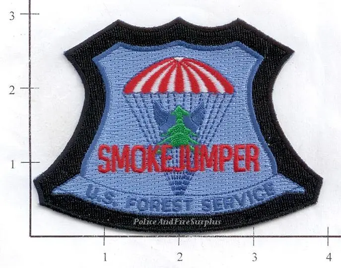 Us Forest Service - Smokejumper - Fire Dept Patch 1