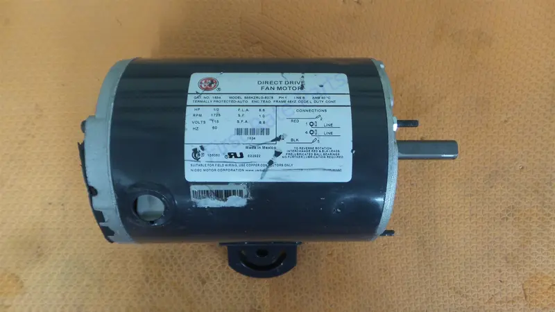 Us Motors 1834 Pedestal Fan Motor S55kzrlg-8278 1/2 Hp 1725 Rpm S055rl 1
