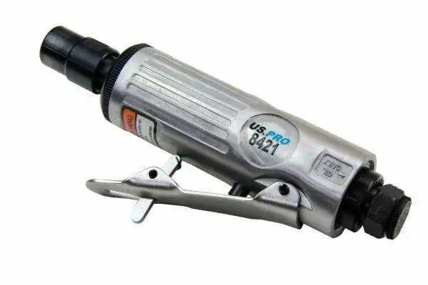 Us Pro 1/4" Air Die Grinder - Compact & Lightweight 8421 1