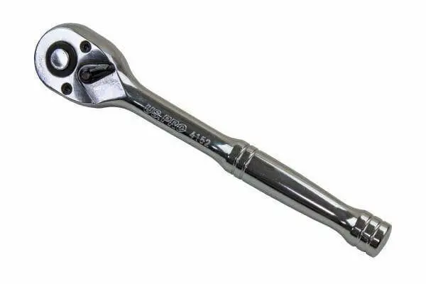 Us Pro 1/4" Drive 72T Quick Release Reversible Ratchet Socket Wrench 4152 1