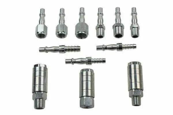 Us Pro 12Pc One Touch Quick Release Air Hose Fittings Couplings 8787 1