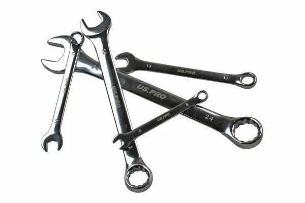 Us Pro 18Pc Metric Combination Spanner Wrench Set 6Mm To 24Mm 2051 2