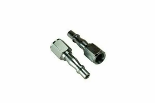 Us Pro 2 Pc 1/4" Bspt Female Air Line Compressor Plug Fitting Quick Release 8778 1