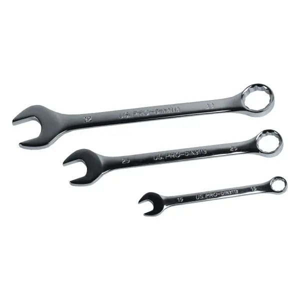 Us Pro 25Pc Metric Combination Spanner Wrench Set 6 - 32Mm 3232 2