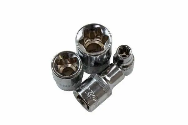 Us Pro 28Pc 1/4" 3/8" 1/2" E-Torx Star Socket Set E4 - E24 3254 2