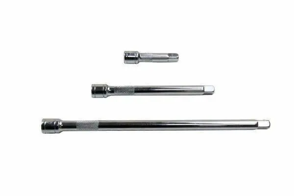 Us Pro 3 Piece 3/8'' Drive Socket Extension Bar Set 75Mm To 250Mm 4143 1