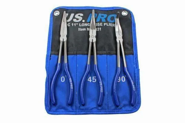 Us Pro 3Pc 11" Long Nose Pliers Set 1831 1