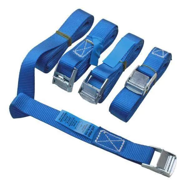 Us Pro 4Pc Cam Buckle Tie Down Straps Lorry Lashing Roof Rack Trailers 9148 1