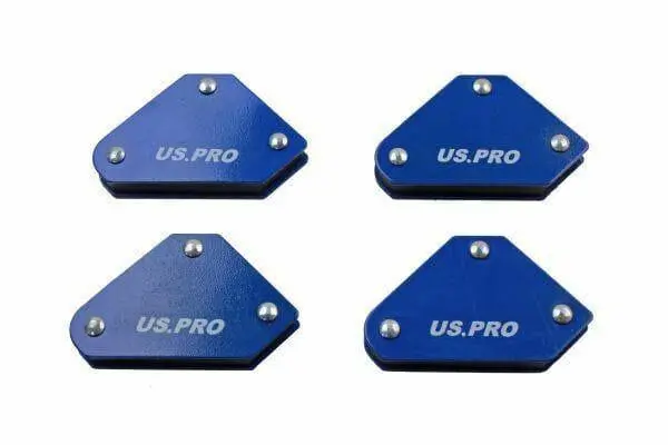 Us Pro 4Pc Mini Welding Magnet - Pull Force 9 Lbs 6792 1