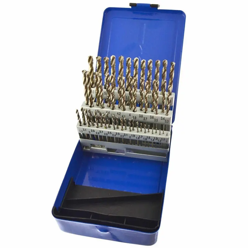 Us Pro 51 Piece Engineers Hss Metric Drill Bits Set 1 - 6Mm 2619 1