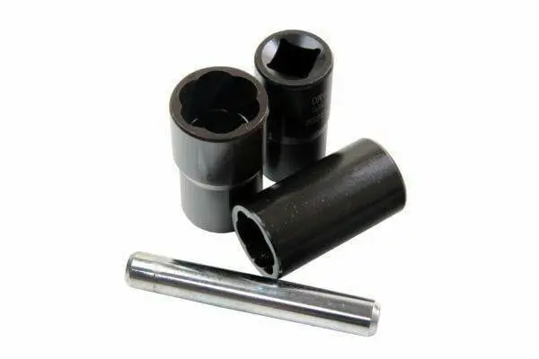 Us Pro 5Pc 1/2" Dr Impact Twist Socket Set - Remove Rounded Nuts, Bolts & Studs 3238 2