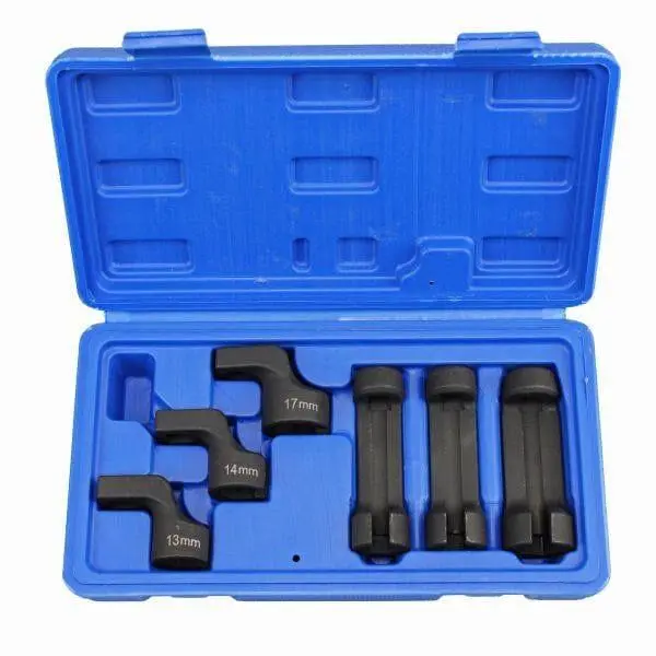 Us Pro 6Pc 3/8" Dr Exhaust Gas Temperature Sensor Socket Set 13Mm 14Mm 17Mm 7066 1