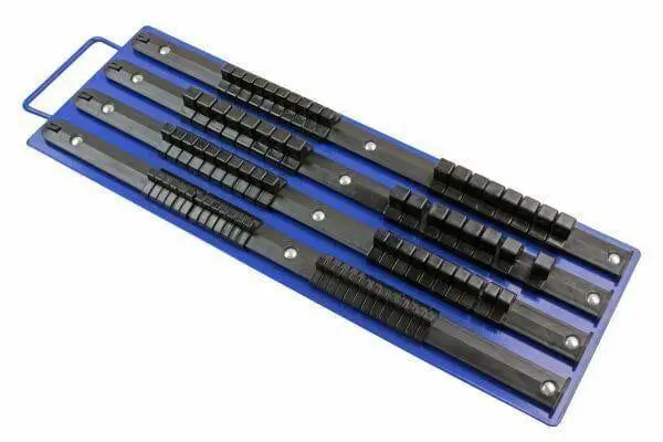 Us Pro 80Pc 1/4" 3/8" 1/2" Socket Tray Rack Socket Storage Rail 1681 1