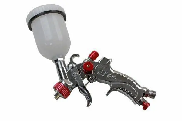 Us Pro Gravity Feed Hvlp Mini Spray Gun 100Mm Cup 0.8Mm Nozzle 8772 1