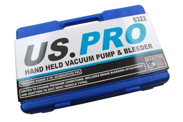 Us Pro Hand Held Vacuum Pump Tester & Brake Bleeder 5322 2
