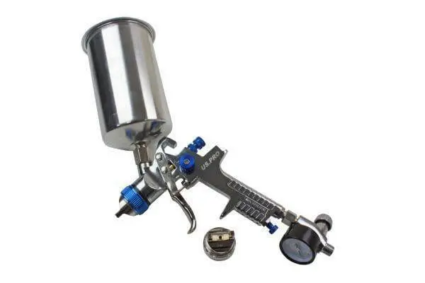 Us Pro Hvlp Spray Gun With Regulator & 2 Nozzels 1.4 & 2.0Mm 1000Ml Cup 8776 1