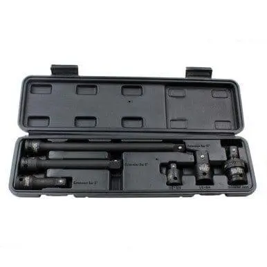 Us Pro Industrial 1/2" Drive Impact Accessory Set Extension, Reducer, Uj, Wobble 3464 1