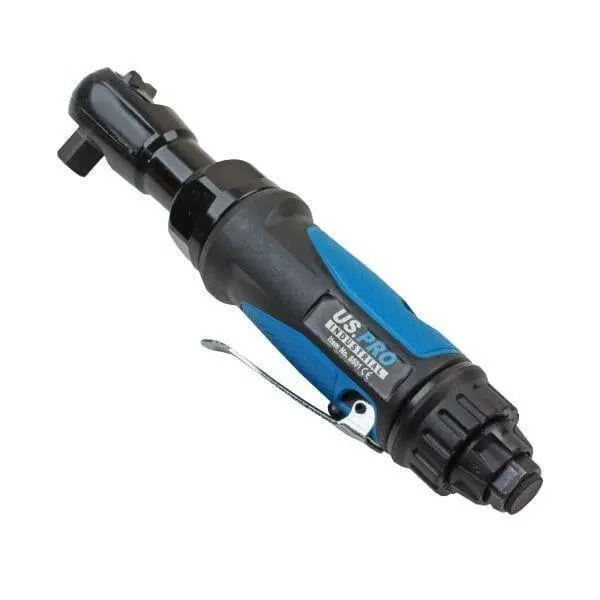 Us Pro Industrial 1/2" Drive Reversible High Torque Air Ratchet 8601 1