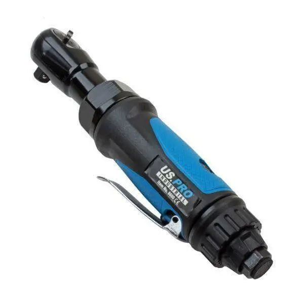 Us Pro Industrial 3/8" Drive Reversible High Torque Air Ratchet 8600 1