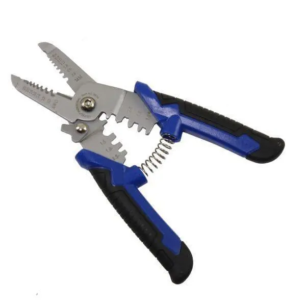 Us Pro Industrial 7" Multi Functional Wire Stripper Cutter Crimper 0.6 To 2.6Mm 6836 1