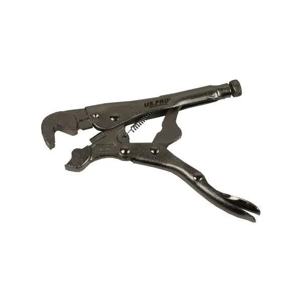 Us Pro Industrial Round Jaw Locking Pliers - 4 Inch 5918 1