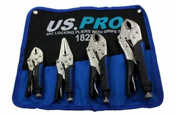 Us Pro Locking Pliers 4Pc Mole Grips Adjustable Wrench Vice Grips Pliers 1827 1