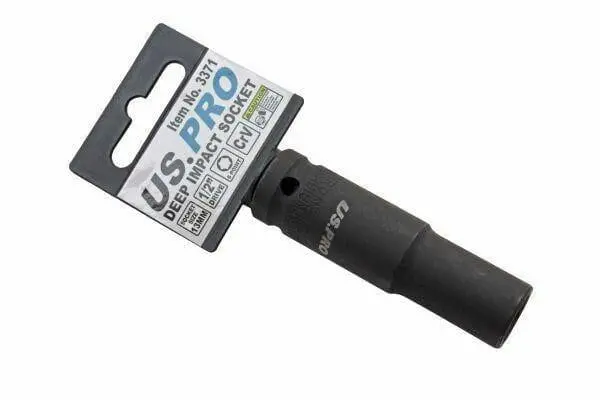 Us Pro Single 1/2" Dr 13Mm 6Pt Deep Impact Socket 3371 1