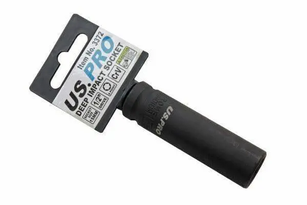 Us Pro Single 1/2" Dr 15Mm 6 Point Deep Impact Socket 3372 1