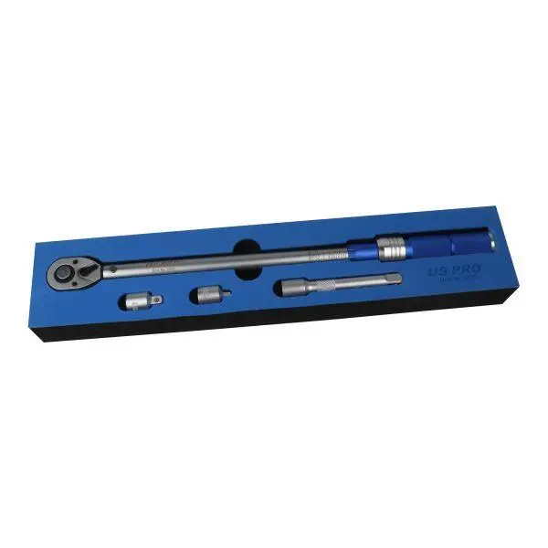 Us Pro Tools 1/2" Dr Calibrated Torque Wrench 13.6-230.4Nm Din Iso 6789 - 6935 1