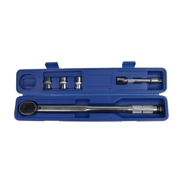 Us Pro Tools 1/2" Dr Calibrated Torque Wrench Set 28–210Nm With Sockets 6928 1