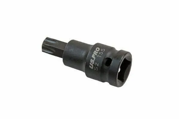 Us Pro Tools 1/2" Dr Impact Torx Bit Socket T55 X 53Mm 3400 1
