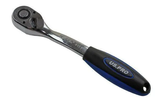 Us Pro Tools 1/2" Drive Curved Offset Ratchet 250Mm Long 72 Teeth 4151 1