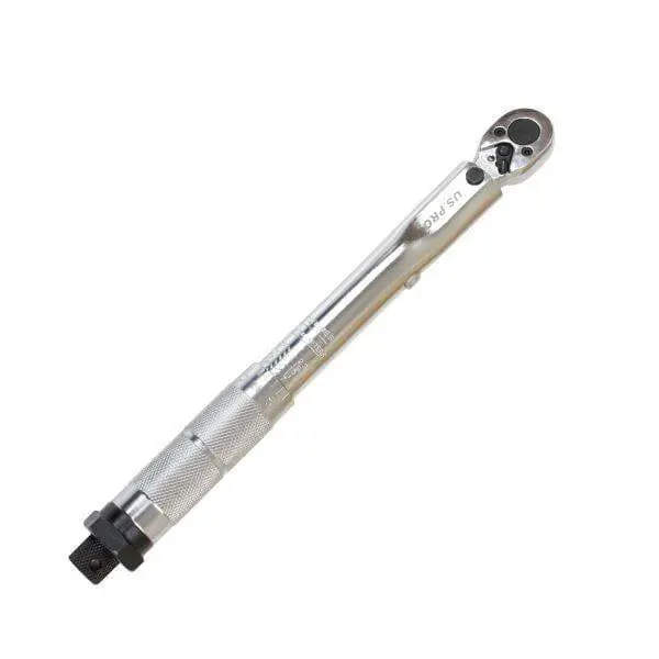 Us Pro Tools 1/4" Drive Click Torque Wrench 5 - 25Nm 6795 1