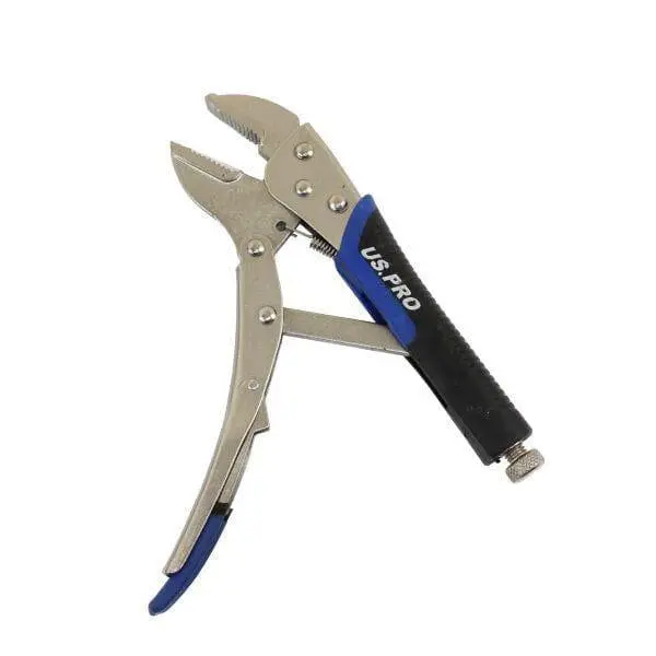 Us Pro Tools 10 Inch Straight Jaw Locking Pliers With Soft Grip Handles 2697 1