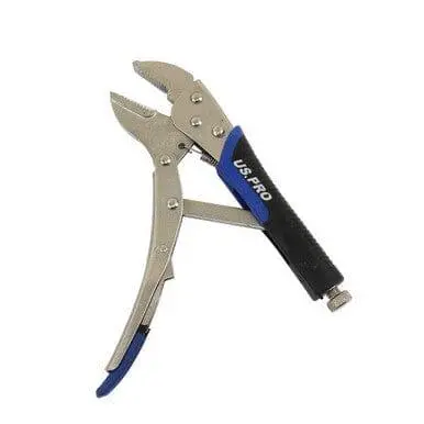 Us Pro Tools 10 Inch Straight Jaw Locking Pliers With Soft Grip Handles 2697 1
