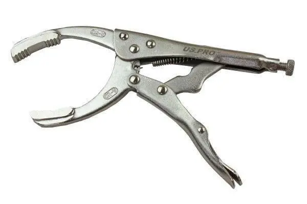 Us Pro Tools 10" Straight Jaw Oil Filter Locking Pliers Mole Grips 3293 1
