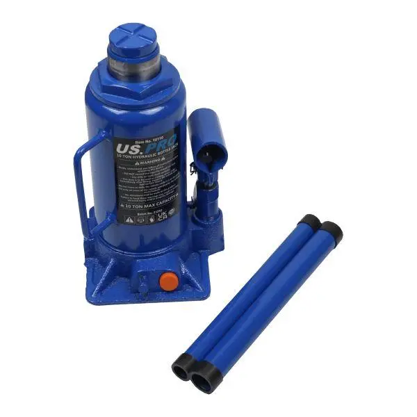 Us Pro Tools 10 Ton Hydraulic Bottle Jack With Extendable Head 10110 1
