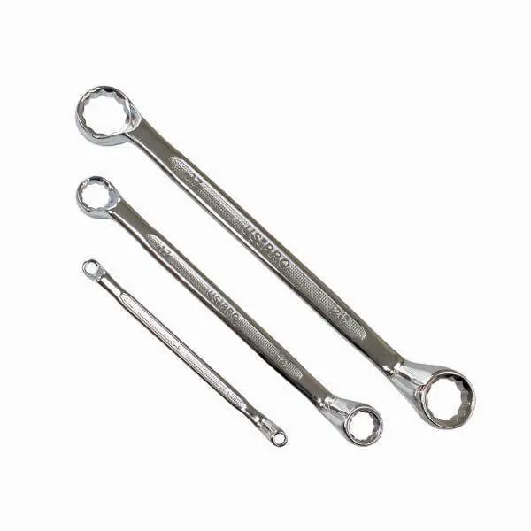 Us Pro Tools 12 Piece Double Offset Ring Spanner Set 6 - 32Mm 75Deg 3526 2