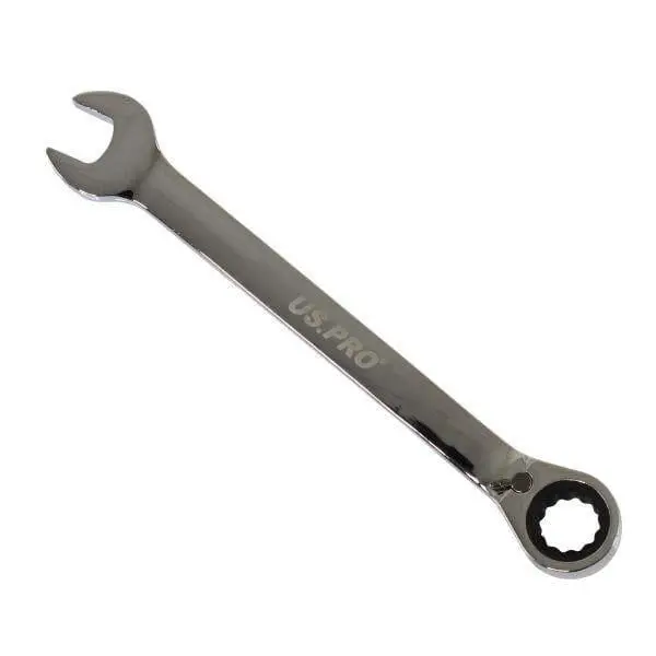 Us Pro Tools 16Mm Reversible Ratchet Spanner Wrench 72 Teeth Open & Ring End Wrench 3673 1