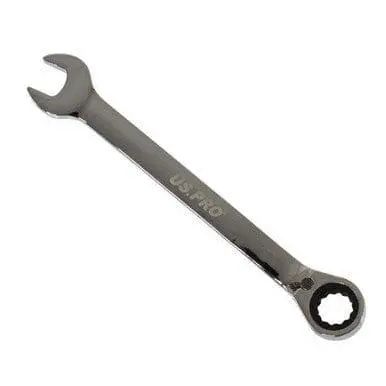 Us Pro Tools 16Mm Reversible Ratchet Spanner Wrench 72 Teeth Open & Ring End Wrench 3673 2